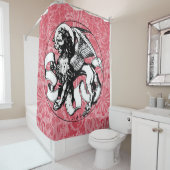 Rideaux De Douche Lion ailé Saint-Marc du XVe siècle (En situation)