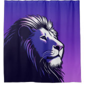 Rideaux De Douche Lion des années 80 (Devant)