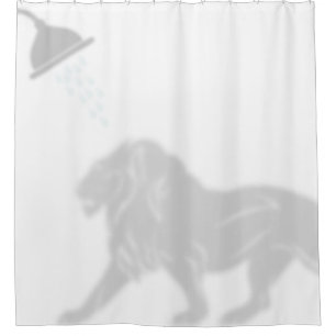Rideaux De Douche Lion Shadow Silhouette Shadow Buddies Douche