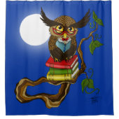 Rideaux De Douche Livres Cute Owl (Devant)