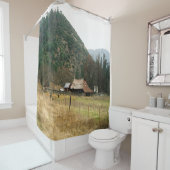 Rideaux De Douche Llama Ranch....... (En situation)