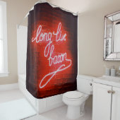 Rideaux De Douche Longue vie Bacon néon signe, amant Bacon (En situation)