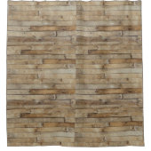 Rideaux De Douche Look bois (Devant)