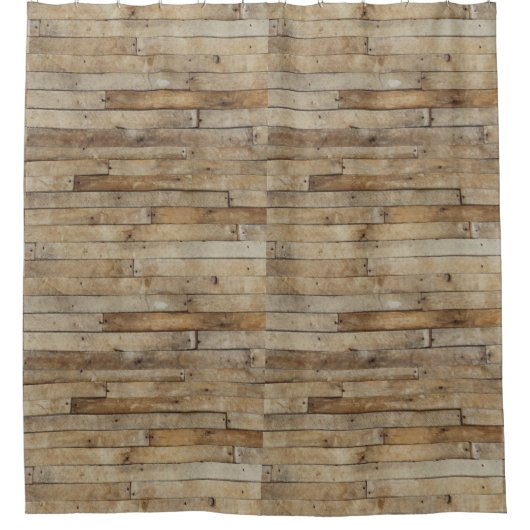 Rideaux De Douche Look bois (Devant)