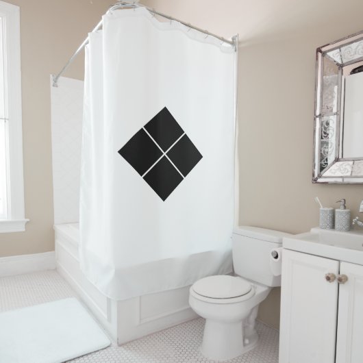 Rideaux De Douche Losange de Takeda (En situation)