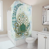 Rideaux De Douche Lotus Rising (En situation)