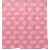 Rideaux De Douche Lotus rose (Devant)