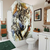 Rideaux De Douche Loup