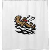Rideaux De Douche Loutre de mer (Devant)