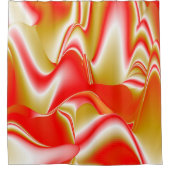 Rideaux De Douche Love and Gold Abstrait 3D Rainbowart (Devant)