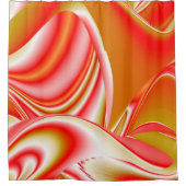 Rideaux De Douche Love and Gold Abstrait 3D Rainbowart (Devant)