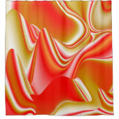 Rideaux De Douche Love and Gold Abstrait 3D Rainbowart (Devant)