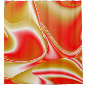 Rideaux De Douche Love and Gold Abstrait 3D Rainbowart (Devant)