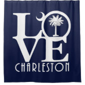 Rideaux De Douche LOVE Charleston (Devant)