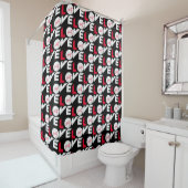 Rideaux De Douche Love golf (En situation)