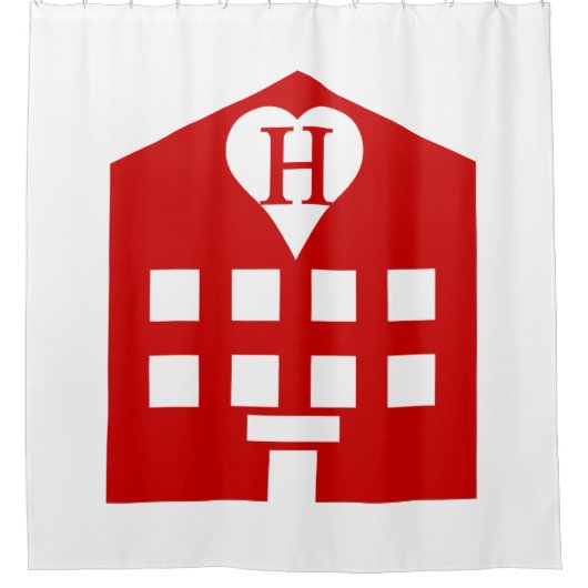 Rideaux De Douche Love Hotel Japanese Emoji (Devant)