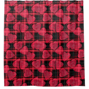 Rideaux De Douche Love plaid