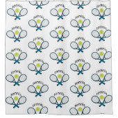 Rideaux De Douche Love tennis (Devant)