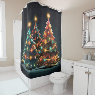 Rideaux De Douche Lumiance de Tannenbaum