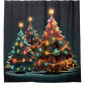 Rideaux De Douche Lumiance de Tannenbaum (Devant)