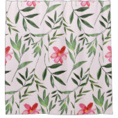 Rideaux De Douche Lumière florale Whimsical et belle (Devant)