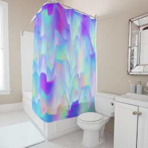 Rideaux De Douche Lumières Abstraites du Nord