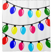 Rideaux De Douche Lumières de Noël (Devant)