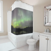 Rideaux De Douche Lumières du Nord (En situation)