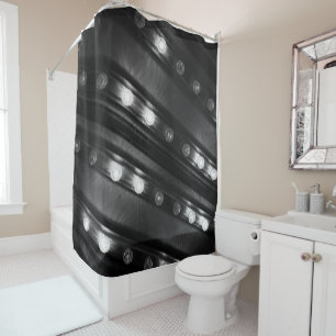 Rideaux De Douche Luminaires noir et blanc