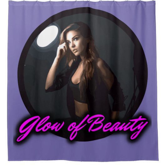 Rideaux De Douche Luminosité de beauté (Devant)