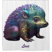 Rideaux De Douche Lumos le hérisson (Devant)