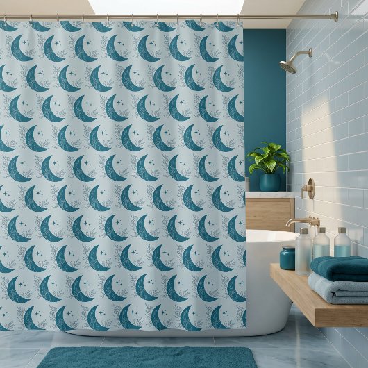 Rideaux De Douche Lune