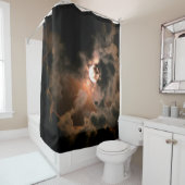 Rideaux De Douche Lune (En situation)