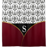 Rideaux De Douche Luxe Damask (Devant)