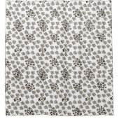 Rideaux De Douche Luxe modern animalprint be brave girl (Devant)