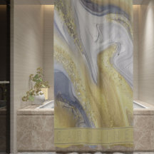 Luxury Elegant Yellow Grey Gold Marble Effet