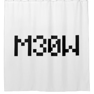 Rideaux De Douche M30W [Sons animaux de léopards]