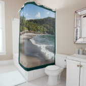 RIDEAUX DE DOUCHE MA CÔTE ET MON BATEAU 2 (En situation)