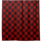 Rideaux De Douche MacGregor Rob Roy carreau rouge buffle (Devant)