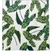 Rideaux De Douche Maculata Spotted Begonia Boho Chic (Devant)