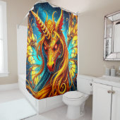 Rideaux De Douche Mad Unicorn (En situation)