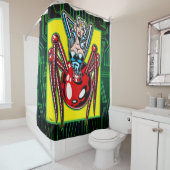 Rideaux De Douche Madam Mechanism™/Mecha Spider (En situation)