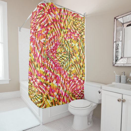 Rideaux De Douche Magic Garden Whisper (En situation)