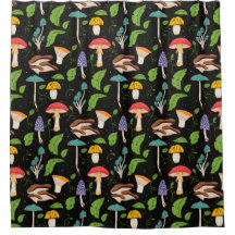 Magie de la forêt profonde : Champignons colorés s