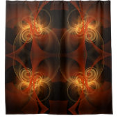 Rideaux De Douche Magie du matin Art Abstrait (Devant)