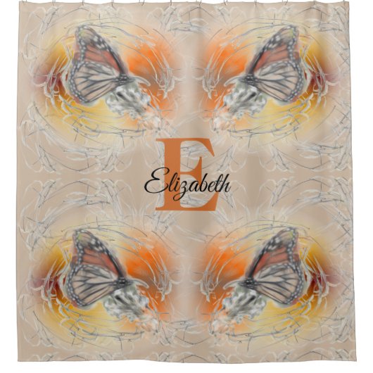 Rideaux De Douche Magie papillon (Devant)