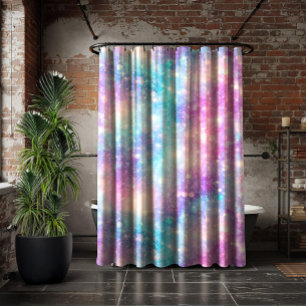 Rideaux De Douche Magnifique Fond Pailleté Coloré