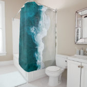 Rideaux De Douche Magnifique vue sur l'océan (En situation)