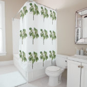 Rideaux De Douche Magnolia (En situation)