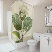 Rideaux De Douche Magnolia blanche (En situation)